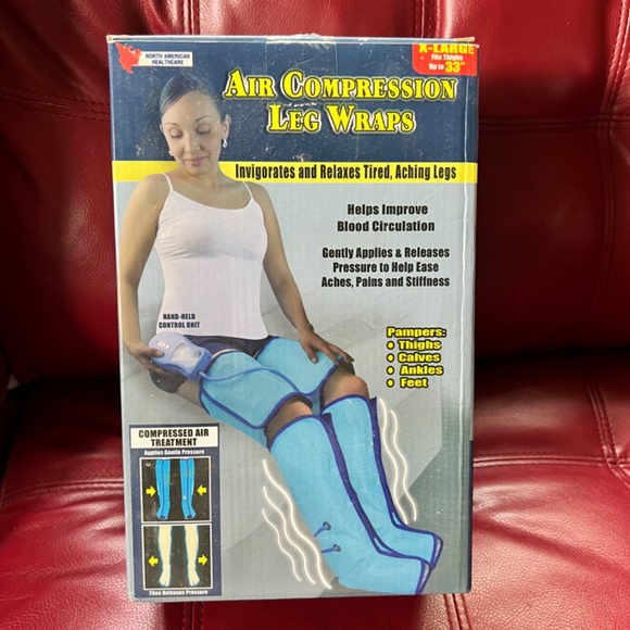 Air compression leg wraps - Picture 2 of 3